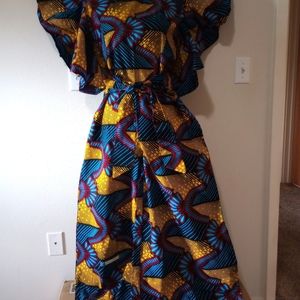 African Ankara Jumpsuit